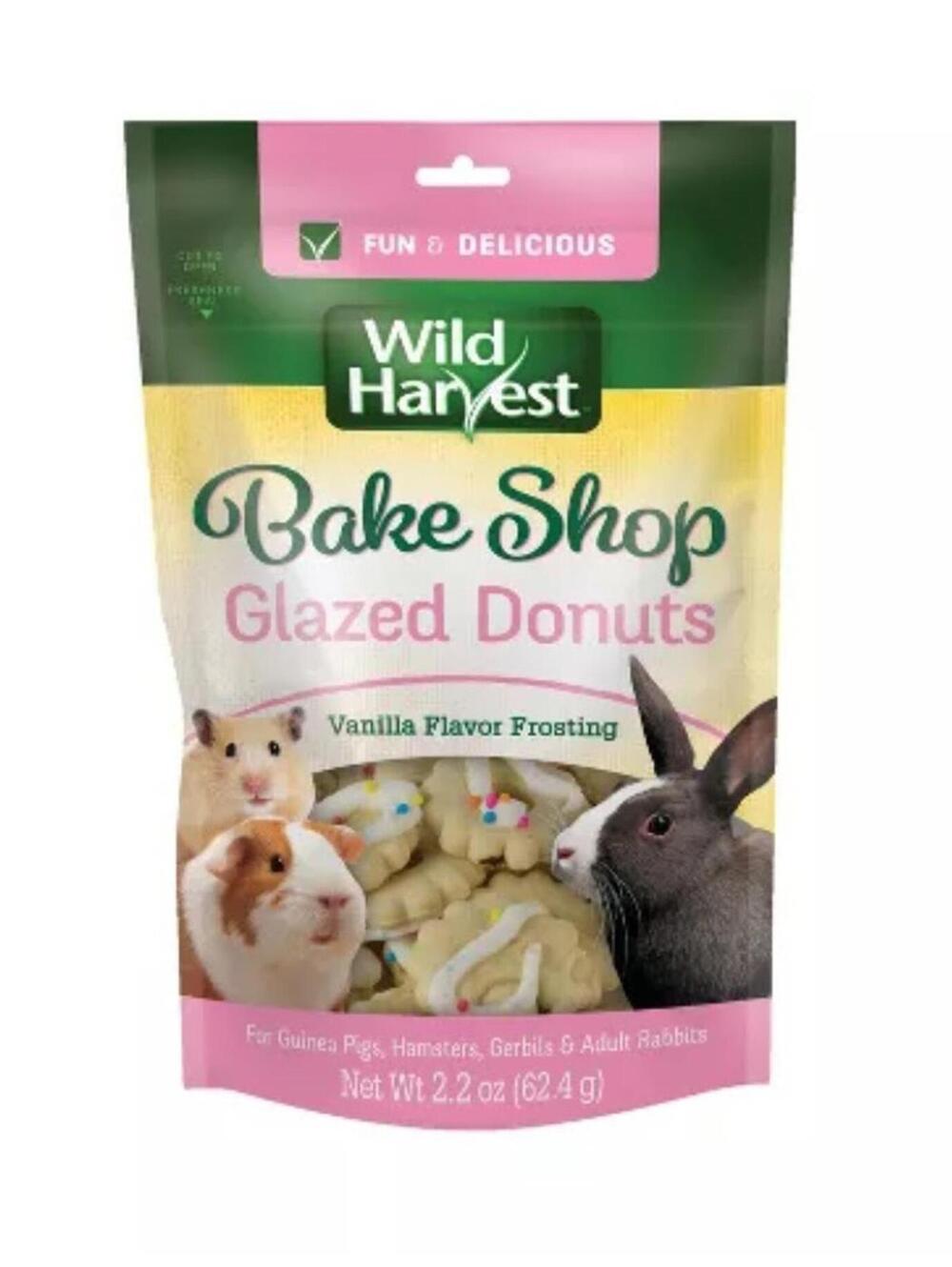 3 Pk Bake Shop Pretzels Grain Flavor Guinea Pigs, Hamsters, Gerbils
